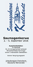 2016 Weinfestflyer Saumagenkerwe